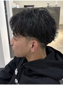 MEN’S HAIR/波巻ツイストスパイラル/シャドウパーマ/伊勢崎