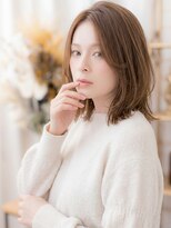 カバーヘア ブリス 北浦和(COVER HAIR bliss) ミルクティーベージュブリーチなしくびれレイヤー30代北浦和c8