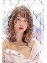 ケイト(kate) 【kate 】☆大宮 外ハネミディ×シアベージュ