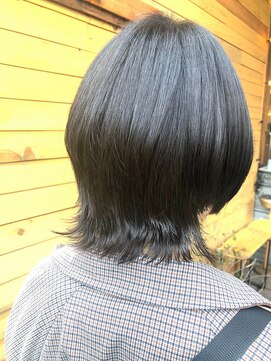 バイテン 久喜(X10) 【ダークグレージュ×ちょいウルフ】