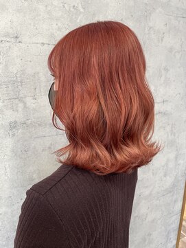 ラフトーキョウセカンド(RAF TOKYO 2nd) 【RAF TOKYO 2nd Rina】チェリーピンク×ボブ