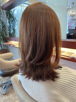 マーリャヘアー(mallia hair) くびれ外ハネセミロング