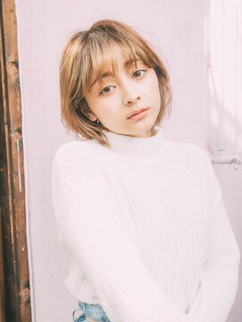 ヘアサロン レア 高崎(Lea) ガーリーミディアムレイヤースタイル