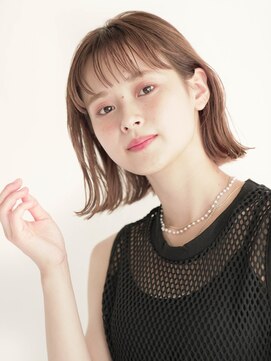 ジュール 大分(Joule) セクションカラー/ペールベージュ/透明感ボブ[大分駅]