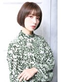 大人可愛い小顔美髪ツヤ髪クールショート丸みショートA1