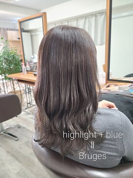 アンクラウド(an cloud) ブルージュ/グレージュ/ハイライト