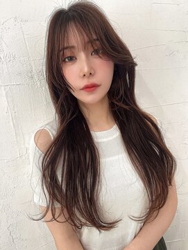 アンジェリカ 鹿児島中央タワー店(ANGELICA) 天使バング×レイヤーカット×ワンホンヘア