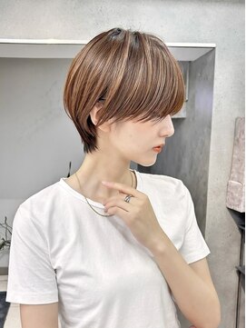 ヴェイン 渋谷(vain) 大人かわいい20代30代マッシュショートヘア