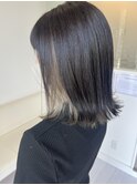 グレージュインナーカラー