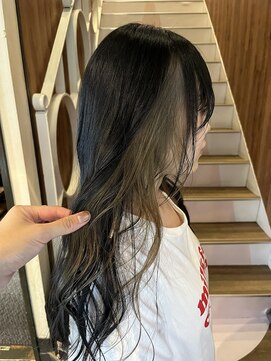 アヴァンス 天王寺店(AVANCE.) インナーカラー×ミルクティーベージュ