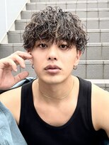 アソビ 表参道(ASOBI)&nbsp;ツイストスパイラルパーマ マッシュ