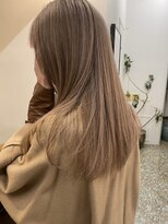 ヲタク(wotaku.)&nbsp;ミルクティーベージュ/ケアブリーチ/髪質改善/ハイトーン/前髪