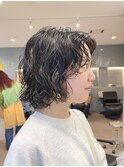 ボブパーマ/ニュアンスパーマ/ウェーブパーマ、