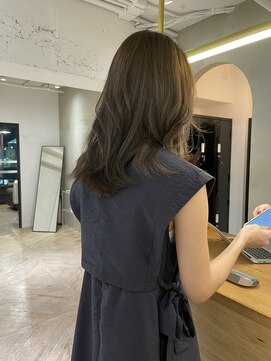 ローレン(LOREN) 透明感髪質改善ベージュダブルカラーミルクティーグレージュ