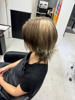 アイズ 本厚木(AIZU)&nbsp;デザインカラー　ウルフヘア