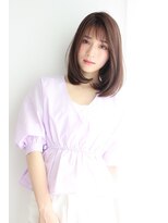 ルー ハナレ(Luu HANARE)&nbsp;お手入れ簡単ストカール（縮毛矯正＋デジタルパーマ）艶カラー