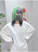 派手髪カラー！