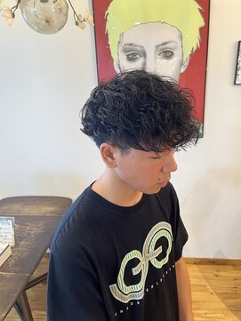 ルッツ(Lutz. hair design) 8/20 ツイストスパイラルパーマ【森永烈弥】