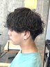 【2～4回目の方】カット+シャドウパーマ￥12000 #中野メンズ#センターパート