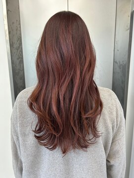 ビューナゴヤ 名駅(VIEW NAGOYA) ボブルフ/小顔/レイヤーカット/ピンクカラー/ロングレイヤー