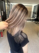 ロンドメリア 天神大名店(Lond Melia) ★縮毛矯正くびれヘア夏のヘアアレンジハイライトカラー髪質改善