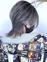 ブレイズヘアー(BLAZEhair)&nbsp;【モノトーンスタイル】ホワイトシャドールーツ×ブリーチ３回