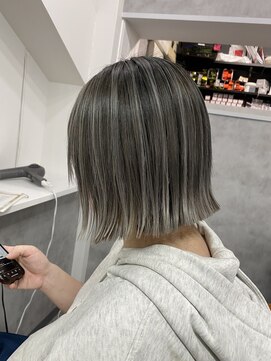 ワールドオーダー 天王寺店(WORLD ORDER) 筋感バレイヤージュ　村上大樹