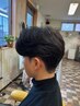 《男性限定》ウルツヤフェザーパーマ　￥12650～→￥11500～