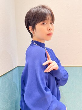 ロンド レグリーズ 立川(Lond leglise) ショート顔周りカット前髪カットミニウルフレイヤー/立川