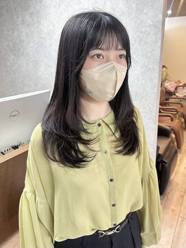 ミニム ヘアー(minim hair) 【minim×miku】ふわふわレイヤーカット