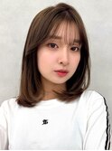 韓国ヘア/くびれ巻き/ヨシンモリ/小顔カット/イメチェン