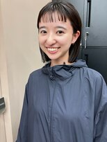 フェンヘアーアイス 中目黒(Fen.hair ici)&nbsp;20代30代40代似合わせ大人可愛いシンプルボブ切りっぱなし