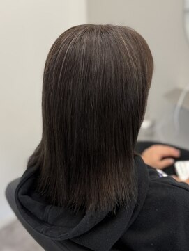 アイスプロドバイブルーム 木更津店(ice prod by bloom) 黒髪カタログ/クラゲヘアー/オリーブグレー/木更津