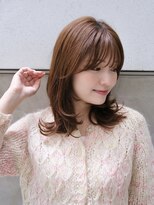 ビュートリアム265(BEAUTRIUM 265)&nbsp;◆モテ髪ミディアムレイヤー/レイヤーカット/マロンブラウン