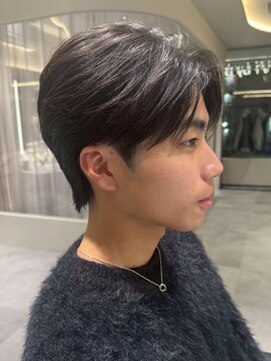 ビビバイベル(BiVi by BHEL) 三重桑名ニュアンスパーマシースルーマッシュ緩めセンターパート