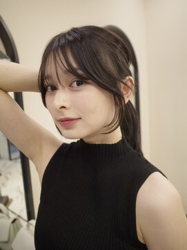 ヌヌ 渋谷 原宿 明治神宮前(nunu) レイヤーカットウルフカットボブグレージュオリーブべージュ