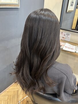 アルター(aL ter) 【ロング×グレージュ】ピンクベージュ/前髪/鎌取/林愛華