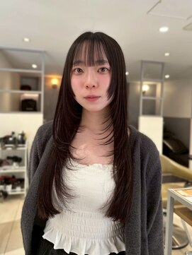 アース 高円寺店(HAIR & MAKE EARTH) レイヤーカット〔@x__xrn03 〕