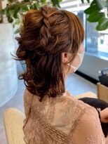 ザビー(THE B)&nbsp;本八幡×ヘアセット×結婚式×ヘアアレンジ
