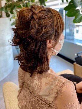 ザビー(THE B) 本八幡×ヘアセット×結婚式×ヘアアレンジ