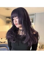 ニコ シモノセキ(NIKO Shimonoseki)&nbsp;ラベンダーグレージュ/姫カット/レイヤーカット