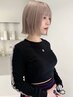 ボブカット＋カラー　￥7000