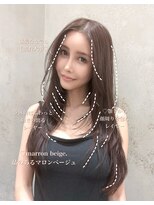ロンドアベニール 北千住(Lond avenir)&nbsp;ダークパープル/くびれミディ/顔周りレイヤー/くびれレイヤー