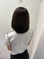 ソヨ ヘアー ミュージアム(Soyo Hair museum) ナチュラルハイライト×まとまるボブ