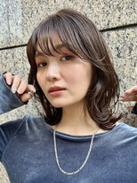 オアシスアヴェダ ザ・ペニンシュラ東京(OASIS AVEDA)&nbsp;くびレイヤー・ベージュ・小顔似合わせカット銀座20代30代