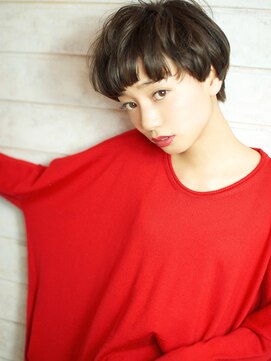 ベック ヘアサロン(BEKKU hair salon) まるいフォルムでコロンと可愛いやんちゃマッシュショート☆