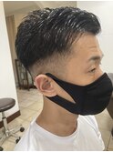 話題のフェードカットジェルセットで更にかっこよく!