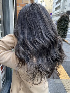 ビランチェ 池袋(bilancia) ハイライトカラー/アッシュブルージュ【池袋/池袋東口】