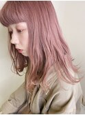 くすみピンク