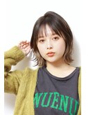 2025イメチェンセクションカラーくすみブルーボブルフ30代髪型